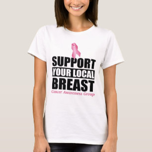 Camiseta Conciencia del cáncer de pecho - grupo de ayuda
