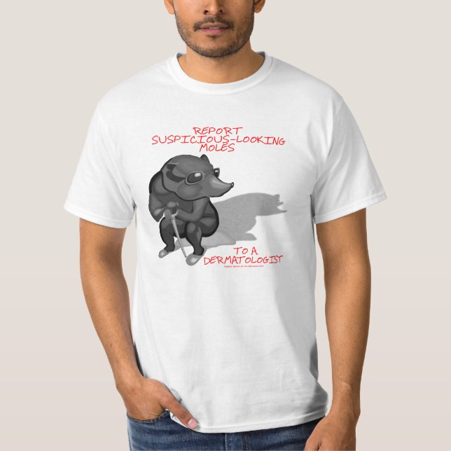 CAMISETA CONCIENCIA DEL CÁNCER DE PIEL (Anverso)
