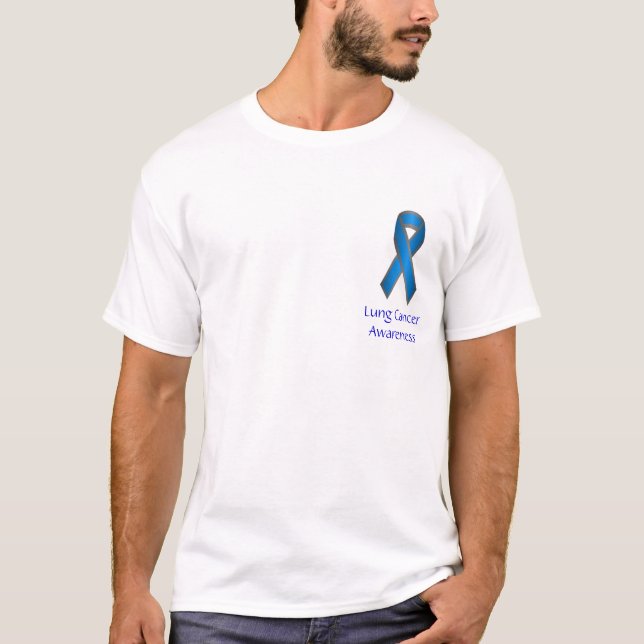 Camiseta Conciencia del cáncer de pulmón (Anverso)