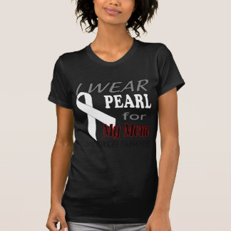 Camiseta Conciencia del cáncer de pulmón llevo la perla