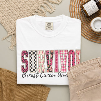 Camiseta Conciencia del Cáncer de Seno Octubre Rosa Apoyo