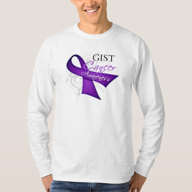 Camiseta Conciencia del cáncer del ESENCIAL de la cinta de (Anverso)