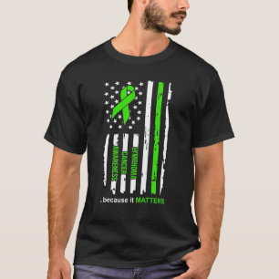 Camiseta Conciencia del cáncer del linfoma porque importa