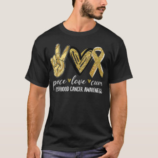 Camiseta conciencia del cáncer infantil 199