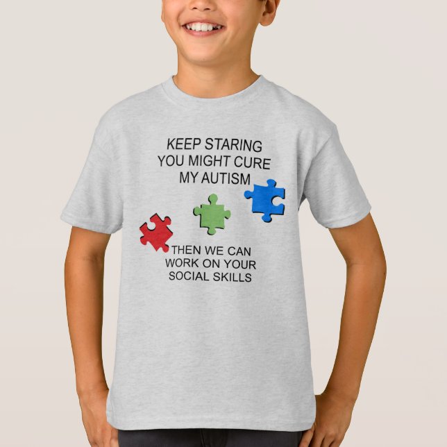 Camiseta Conciencia del desorden del espectro del autismo (Anverso)