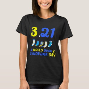 Camiseta Conciencia del Día Mundial del Síndrome de Down