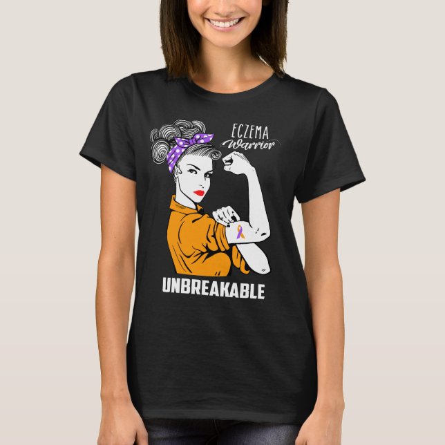 Camiseta Conciencia del eczema (Anverso)