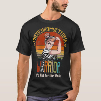 Camiseta Conciencia del feocromocitoma femenino, guerrero N