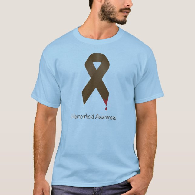Camiseta Conciencia del Hemorrhoid (Anverso)