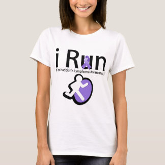 Camiseta Conciencia del linfoma de Hodgkins que corro