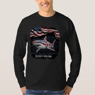 Camiseta Conciencia del océano patriótico estadounidense Ma