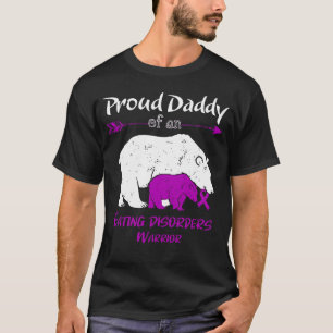 Camiseta Conciencia del oso papá orgulloso sobre los trasto