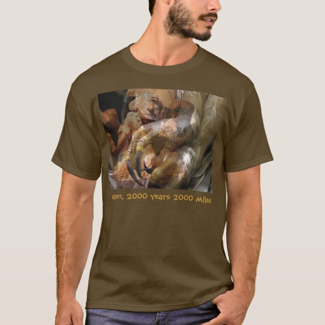 Camiseta conciencia del preditor, maya, 200… - Modificado (Anverso)