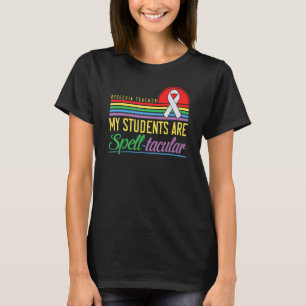 Camiseta Conciencia del profesor sobre la dislexia Terapia 