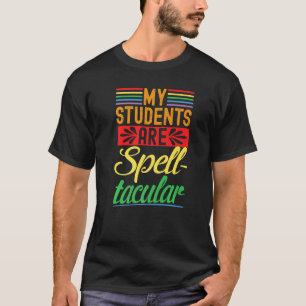 Camiseta Conciencia del profesor sobre la dislexia Terapia 