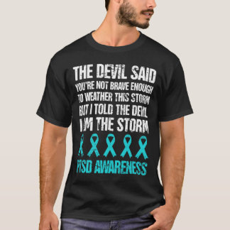 Camiseta Conciencia Del Ptsd Por Estrés Traumático