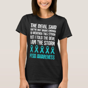 Camiseta Conciencia Del Ptsd Por Estrés Traumático