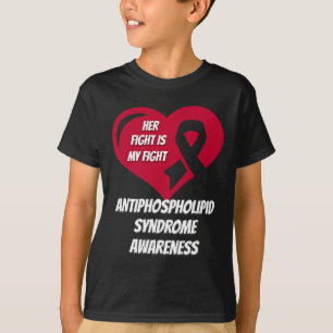 Camiseta Conciencia del Síndrome Antifosfolípido
