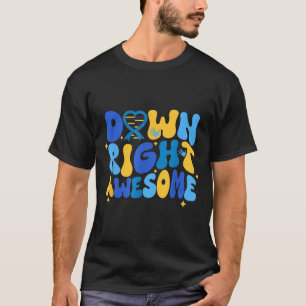 Camiseta Conciencia del síndrome de autismoadhd down 321 ab