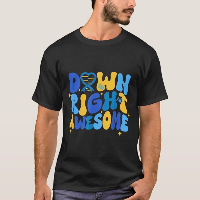 Camiseta Conciencia del síndrome de autismoadhd down 321 ab (Anverso)