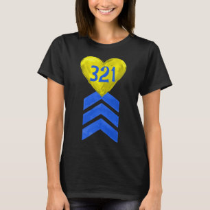 Camiseta Conciencia del Síndrome de Down Trisomía 21 321