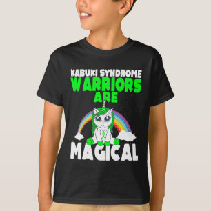 Camiseta Conciencia del Síndrome de Kabuki Cinta Verde Magi