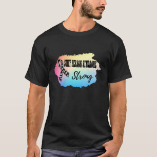 Camiseta Conciencia del síndrome de persona dura para el gu