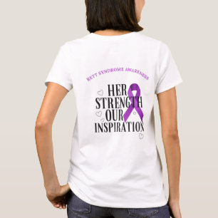 Camiseta Conciencia del Síndrome de Rett de Octubre (Su Fue