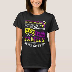 Camiseta Conciencia del Síndrome de Sotos Apoyo Familiar Am