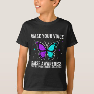 Camiseta Conciencia del Suicidio Apoyo Mes de Conciencia de