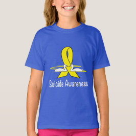 Camiseta Conciencia del suicidio con los cisnes