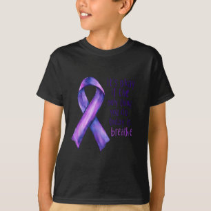 Camiseta Conciencia del suicidio del girasol