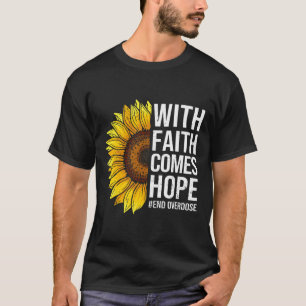 Camiseta Conciencia El Girasol Con Fe Viene La Esperanza