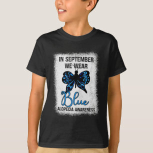 Camiseta Conciencia En Septiembre Usamos Mariposa Azul