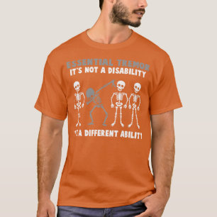 Camiseta Conciencia Esencial De Temblores No Es Una Discapa