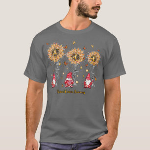 Camiseta Conciencia espinal gnomo fe esperanza girasol