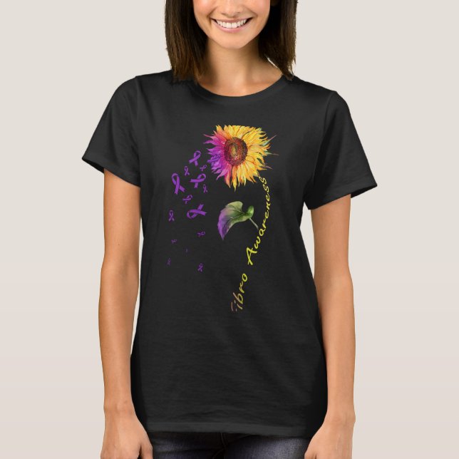 Camiseta Conciencia Fibro del girasol (Anverso)