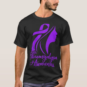 Camiseta Conciencia Fibro Guerrero luchador paciente desmor