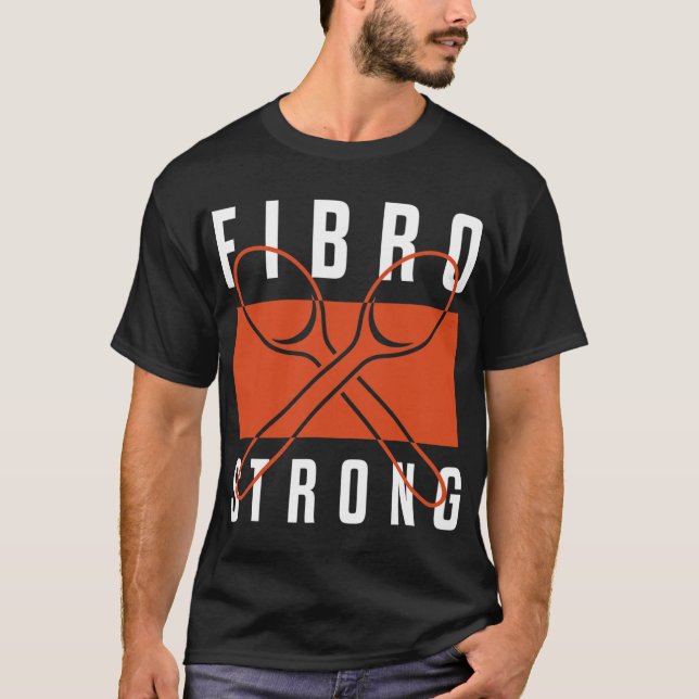 Camiseta Conciencia Fibro Strong Graphons (Anverso)