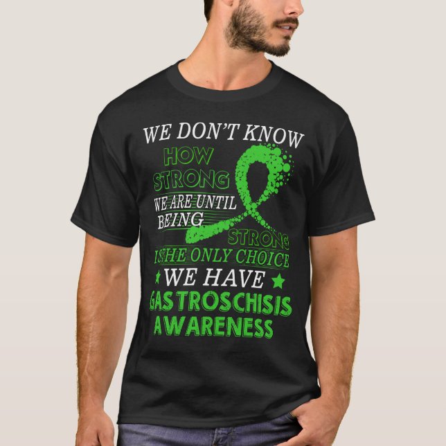 Camiseta Conciencia fuerte del verde de la conciencia de (Anverso)