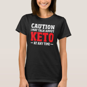Camiseta Conciencia ketogénica Ketos de bajo peso de carboh