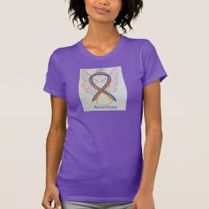 Camiseta Conciencia LGBT Cinta arcoiris Personalizado camis