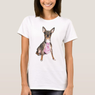 Camiseta Conciencia Manny del cáncer de pecho la chihuahua