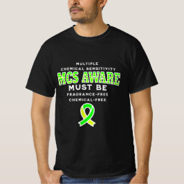 Camiseta Conciencia MCS de sensibilidad química múltiple