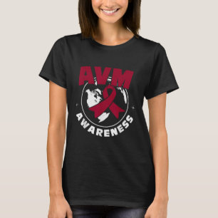 Camiseta Conciencia media Malformación arteriovenosa