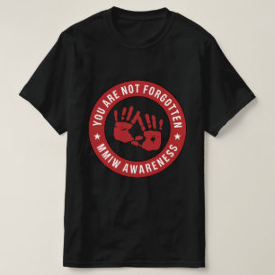 Camiseta Conciencia MMIW No te olvidas