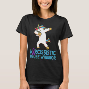 Camiseta Conciencia mundial sobre el abuso narcisista unico