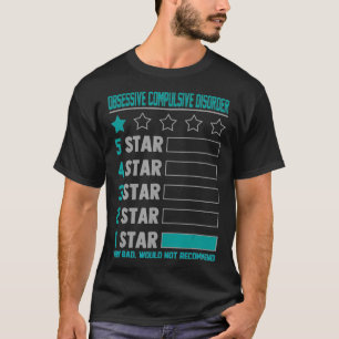 Camiseta Conciencia obsesiva y compulsiva sobre el trastorn