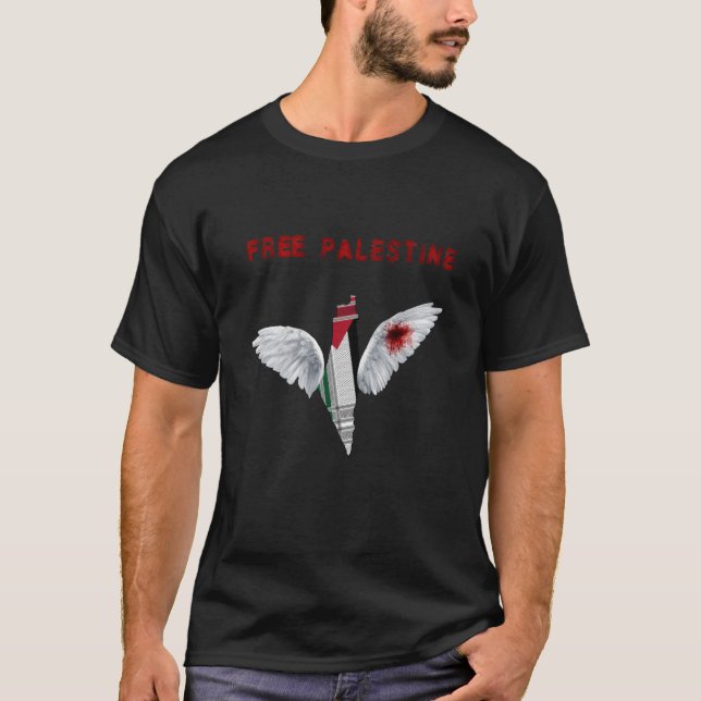 Camiseta Conciencia Palestina Libre (Anverso)