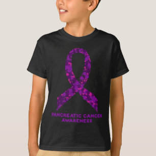 Camiseta Conciencia pancreática sobre el cáncer que llevo c